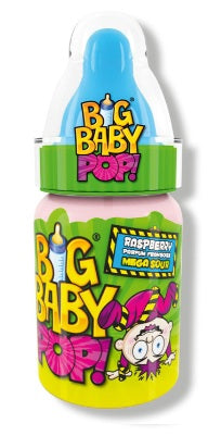 Bazooka Big Baby Pop Mega Sour 32g
