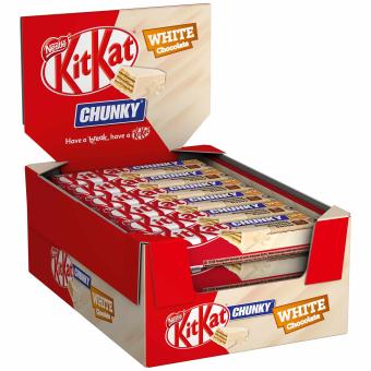 KitKat Chunky Chocolat Blanc 24x40g
