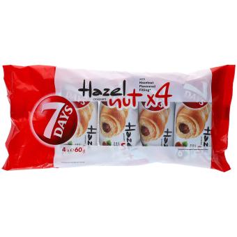 Croissant Noisette 7Days 4x60g 