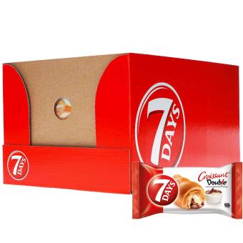 7Days Double Croissant Cacao &amp; Vanille 10x60g 