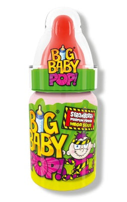 Bazooka Big Baby Pop Mega Sour 12 x 32 g