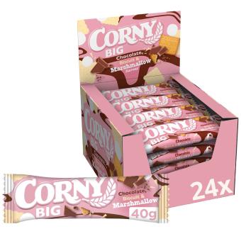 Corny BIG Chocolat, Biscuit et Guimauve 24x40g 