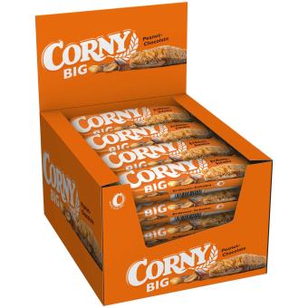 Corny BIG Chocolat aux cacahuètes 24x50g 