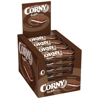Corny Der Grosse Milk Noir et Blanc 24x40g 