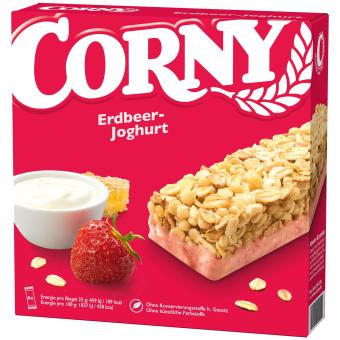 Yaourt à la fraise classique Corny 6x25g 