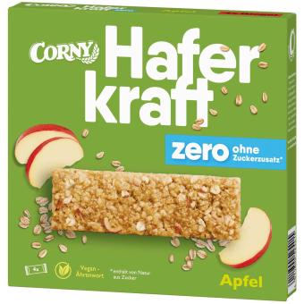 Corny Haferkraft Zero Pomme 4x35g 