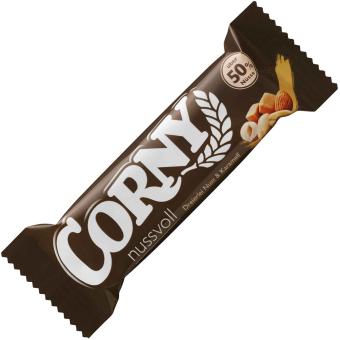 Corny Nutty trois façons de faire des noix et du caramel 4x24g 