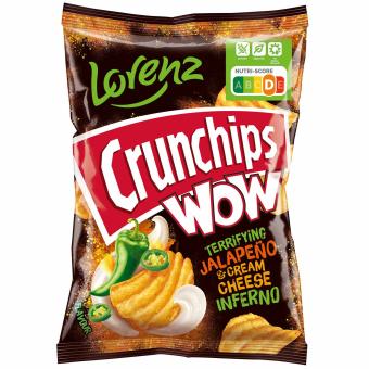 Crunchips WOW Terrifying Jalapeño & Cream Cheese Inferno 110g