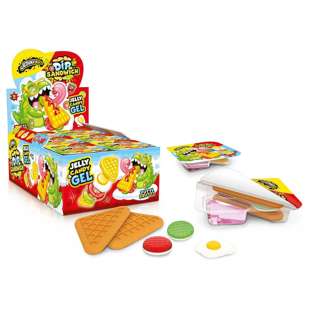 Sandwich Johny Bee Dip 18 pièces – Croustillant. Fruité. Parfait pour tremper !