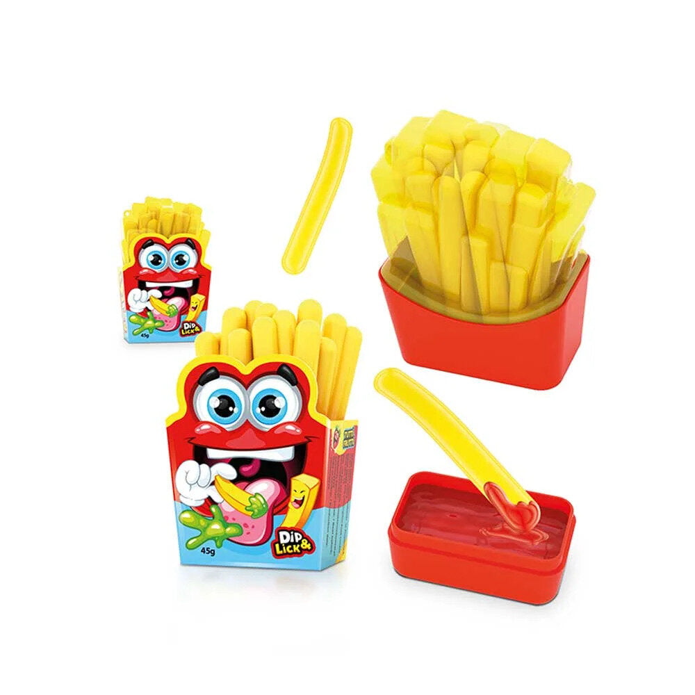 Johny Bee Gummy Fries mit Gel – Pommes zum Naschen! 45g