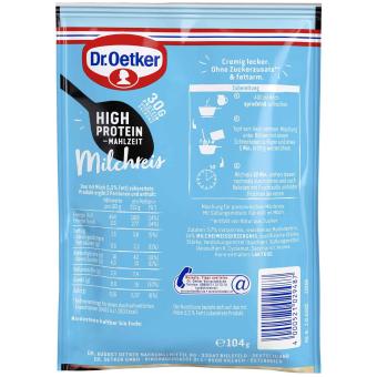 Riz au lait hyperprotéiné Dr. Oetker 104 g 