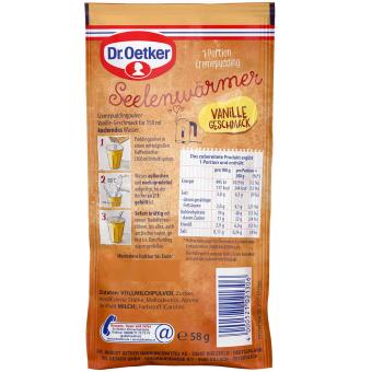 Dr. Oetker Seelenwärmer Cup Crème Pudding Vanille 58g 