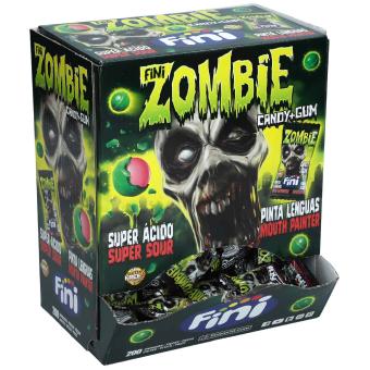 Bonbons Zombie Fini Booom + Gomme 200s 