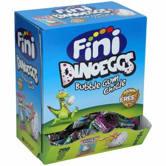 Fini Dinoeggs Bubble Gum 200 unités 
