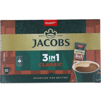 Bâtonnets Jacobs 3 en 1 Classic 10 pièces 