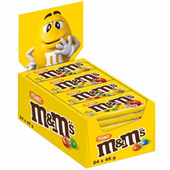 M&amp;M'S Cacahuète 24×45g 